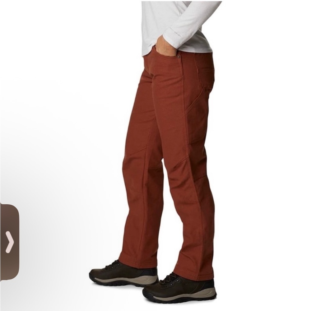 Columbia Women's Rust PHG Rough Tail Field Pant Straight pant size 10 OmniShield